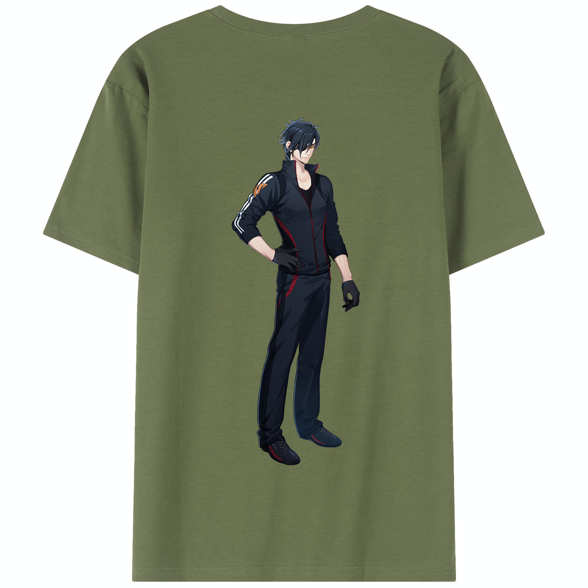 （画像用） 刀剣乱舞 Touken Ranbu 綿100％半袖Tシャツ（背面プリント）